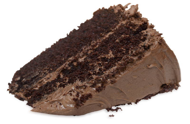 A slice of chocolate cake. Photo by ellisfoto, Thinkstock.