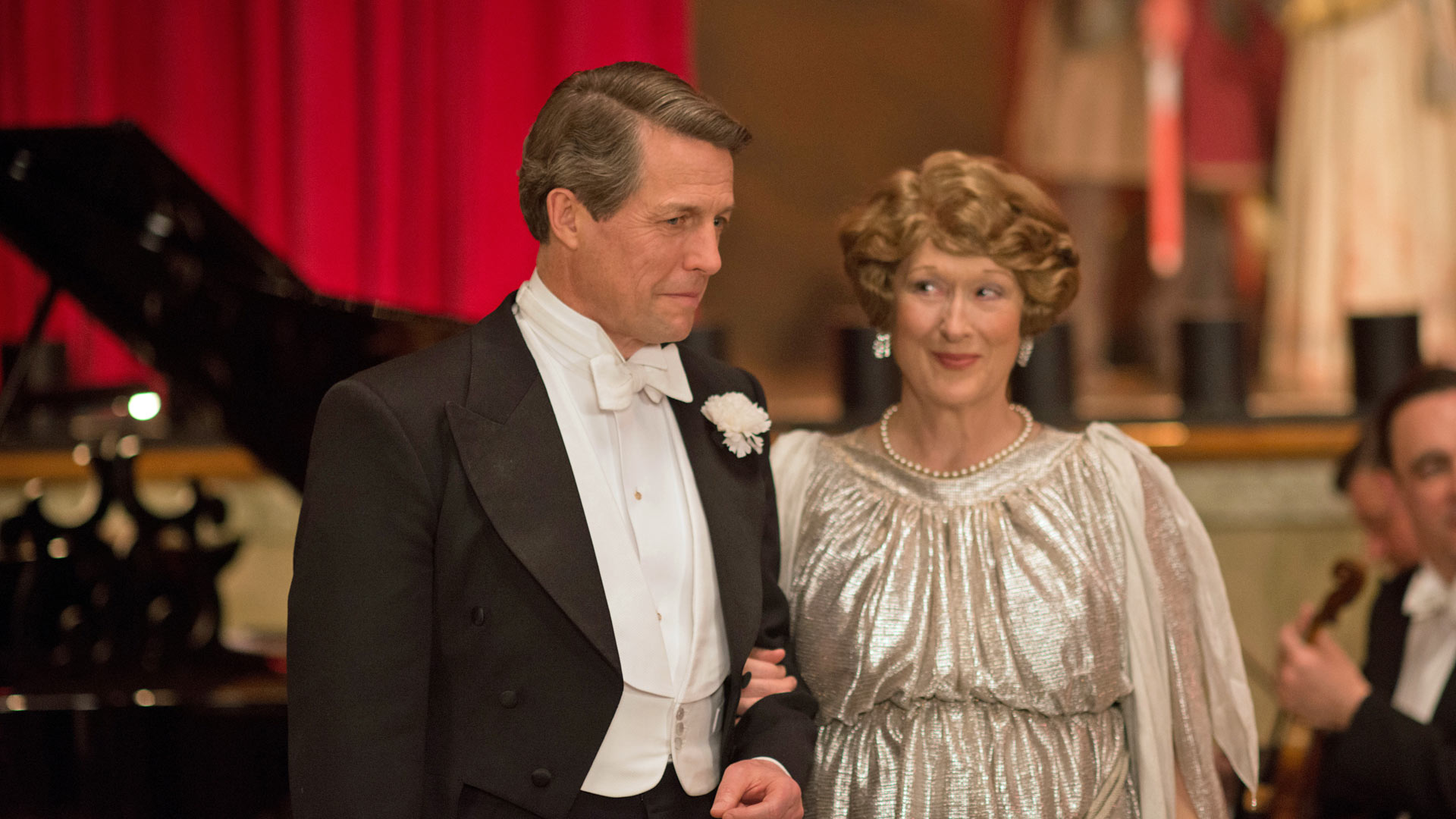 Hugh Grant and Meryl Streep in "Florence Foster Jenkins"
