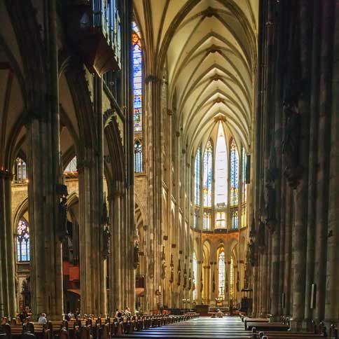 Guideposts: The inspiring space that is the interior of the Cologne Cathedral