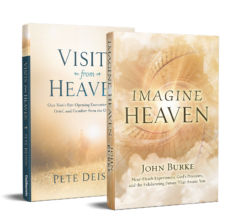 Imagine Heaven and Visits from Heaven 2 book Set