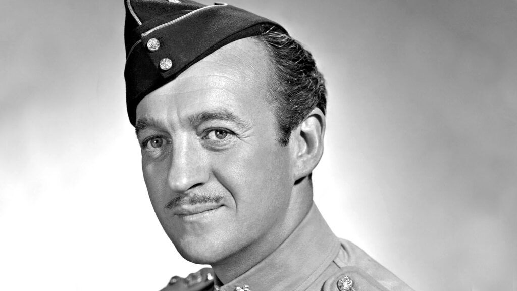 Actor David Niven